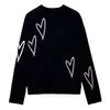 23AW Zadig Voltaire Sweater Designer Sweters Striped Zadig Top Fashion Slim Button 100 % Kaszmirowe wełniane dzianinowe dzianiny