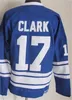 Retro Hokey Vintage 22 Tiger Williams Jersey CCM 17 Wendel Clark 14 Dave Keon 16 Darcy Tucker Mavi Beyaz Klasik Emekli Erkekler Spor Hayranları İçin Diken 75. Yıldönümü'nde