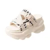 Slippers Platform Dames Muilezels Hak Dikke Wiggen Sneakers Voor Casual Schoenen Comfort Sleehak Dame En Sandalen