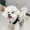 Vestuário para cães vestido roupas para animais de estimação roupas de moda amantes de cães super pequeno bonito chihuahua impressão verão branco menina menino mascotas