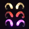 Autres fournitures de fête d'événement Adulte Enfants Simulation Chèvre LED Glow Light Corne de mouton DIY Clignotant Pince à cheveux Gothique Craft Rave Costume Halloween Noël Q231010