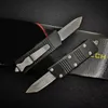 Jufule mini savaş taktiksel otomatik bıçak ödül avcı alüminyum alaşım cnc d2 bıçak cüzdan bıçak bıçaklar mikro 204p exocet teknoloji otomatik bıçaklar
