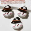 Other Event Party Supplies 10 Pcs New Fashion Cute Mini Cartoon Halloween Pumpkin Head Ghost Series Resin Scrapbook Diy Jewelry Wedding Hairpin Accessories Q231010