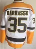 Retro Hockey Vintage 35 Tom Barrasso Jersey CCM 77 Paul Coffey 8 Mark Recchi 7 Joe Mullen 10 Ron Francis 19 Bryan Trottier Stitching Classic Retire Mens For Sport Fans