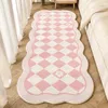 Tappeti Tappeto per camera da letto Simpatico cartone animato Plaid Peluche Bambini Comodino Tappeto Decorazione della casa Soggiorno Floreale IG Fluffy Mat Tapis 231010