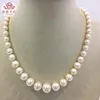 Chokers WEICOLOR Small To Big Size DesignAbout 7-13mm Nearound White Natural Freshwater Pearl Necklace Make You Different From 217x