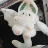 Bomboniera Bomboniera Spirito magico Coniglio Peluche Pipistrello bianco Animale carino Creativo Divertente Peluche Cuscino imbottito Morbido coniglietto Kid Gir Dhdwo