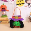 Autres fournitures de fête d'événement Halloween Sac à main Sorcière Citrouille Trick ou Treat Party Horreur Ghost Festival Parti Happy Helloween Day Décor pour la maison 2023 Boo Q231010