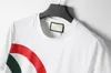 T-shirt da uomo di design Nero Bianco Beige Ricamo classico Stampato Alfabeto Marchio di lusso 100% cotone Traspirante Resistente alle rughe Moda Casual Strada 3XL #95