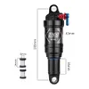 Bike Stems Bicycle Shock Absorber 165 190 200 210mm Air Spring DNM AO8RC Mountain Soft Tail With Bushings High Quality 231010