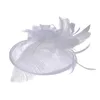 Berets Women Flower Mesh Ribbons Feathers Fedoras Hat For Comfortable And Stylish Look Lady Fascinators