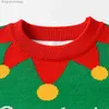 Kobiety swetry jesienne i zimowe dzieci chłopcy i dziewczęta Koronna Koronna Klaster Świąteczny sweter Knitwearl231010