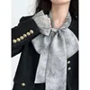 Women's Jackets 2023 Autumn Tweed Blazer Jacket Black Beige Elegant Crop Coat