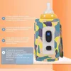 Flaskvärmare sterilisatorer# fbil-universal USB Milk Warmer Travel Salvare Isolerad väska Digital Display Baby Nursing Bottle Heater 231010