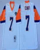 Jersey Football Jersey 7 John Elway 27 Steve Atwater 77 Mecklenburg 80 Shannon Sharpe 24 Champ Bailey 30 Terrell Davis M N Blue Orange White