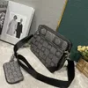 Yeni Moda Tasarımcı Çanta Erkekler Messenger Crossbody Çantalar Yüksek Kaliteli Çanta 3 PCS Trio Kadın Klasik Lüks Tote Çantalar Cüzdan Kabartmalı Deri Omuz Çantaları