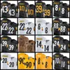 22 Najee Harris 8 Kenny Pickett 90 T.J. Watt Football Jersey George Pickens Minkah Fitzpatrick Pat Freiermuth Joey Porter Jr. Patrick Peterson Mitchell Trubisky