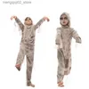 Temadräkt 2022 New Kids Scary Egyptian Mummy Come Children Halloween Horror Mummy Wrap Outfit Cosplay Carnival Easter Purim Fancy Dress Q23101010