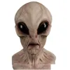 Party Masks Halloween Alien Mask Scary Horrible Big Eyes Horror fl Head Latex Magic Monster Mondkapjes L230704 Home Garden Festive Par Dht6p