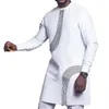 Men's Casual Shirts Fashion Mens Africa Clothing Dresses Dashiki Robe Africaine African Dress Clothes Traditional Cultural We225P