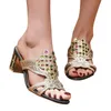 Sandals For Women Ladies Chunky Heel High Fish Mouth Casual Bohemian Beach Shoes With Arch Support Summer