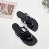 المصمم الفاخر Oran Sandal Women Slides Summer Rubber Big Head Slides Fashion Beach Shoes Sexy Shoes Slippers Top Quality