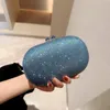 Evening Bags Oval Egg Shape Green Evening Bags Formal Cocktail Reception Hands Clutch Women Prom Party Clutches Stone Bags Diamond 231009
