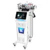 Hot Sale 13 i 1 H2O2 Hydro Dermabrasion Ansiktsdiamantskalning Maskin Vatten Mikrobermabrasion Machine Skin Care Facial Beauty Equipment