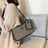 2023 Autumn New Two Piece Simple Women's with Diamond Crcent Underarm Shoulder Bag Stores Are 95% Off Clearance Wholesale