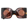 Lunettes de soleil œil de chat, monture en acétate de haute qualité pour femmes, grande taille, lunettes de mode Vintage