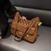 Sac à bandoulière Texture pour femmes, nouvelle mode automne hiver 2023, chaîne de grande capacité, sac à bandoulière, les magasins sont à 95% de réduction sur la liquidation, vente en gros