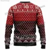 Suéteres femininos Wolf Moon Natal gráfico 3D impresso moda masculina feia suéter de natal inverno unissex casual tricô pulôver suéter MYY11L231010