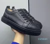 Fashion shoes & accessories flat lace-up sneakers men's and women's leather comfortable casual shoes motor vehicle lace U brand design large size