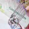 Bague Solitaire HIBRIDE conception de goutte d'eau anneaux de zircone cubique de qualité supérieure pour les femmes de luxe cadeaux de fête de mariage en gros Bijoux Femme R 267 231009