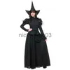 Kostium motywu Lady Carnival Halloween Evil Witch Queen Kostium długi klasyczny średniowieczny gotycki gotycka Enchanress Playsuit Cosplay Fancy Party Sukienka x1010