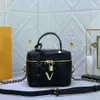 Nowy M57458 Biała M57482 Czarna torba do makijażu Top Designer Torka na ramię torebka Nicolas Ghesquiere Fashion Sain Crossbody Bag torebka