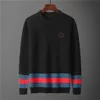 Pulls de créateurs pour hommes rétro classique sweat-shirt de luxe hommes bras lettre broderie col rond confortable pull de haute qualité cardigan de mode pour hommes