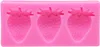 Fruit Silicone Mold Strawberry Pineapple Shape Fondant Mold Cake Cupcake Topper Decoration Chocolate Baking Mold 1221393