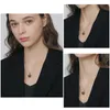 ペンダントネックレスHengsheng 10-11mm Tahiti Natural-Ocean Black Pearls Real 18K Gold Pendant Big Pearls Pendant for Fine Fine Jewelry with Box 231010