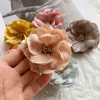 Accessoires pour cheveux, 10 pièces/lot, Mini fleur en tissu 3D pour vêtements, décoration de Rosette à faire soi-même, robe de mariée pour la maison, vêtements pour femmes