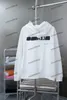 Xinxinbuy Hommes Designer Sweat à capuche Paris détruit Lettre Imprimer Femmes Noir Gris Jaune Blanc S-2XL