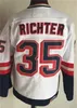 Retro Hóquei Vintage 36 Glenn Anderson Jersey CCM 35 Mike Richter 10 Ron Duguay 22 Mike Gartner 23 Jeff Beukeboom Clássico Aposentado 91-92 75º Aniversário Bordado