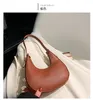 Shopping Bags 12pcs/Lots Women's PU Handbag Factory Wholesales Candy Colors Cute Half Moon Lady Purse