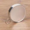 Party Favor 100 PCS/Lot G44 Nyckelkedja Pendant Aluminiumlegering Portable Compass Metal Gift Mini Pocket