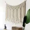 Wandtapijten Grote Macrame Muuropknoping Boho Wandtapijt Geweven Boheems Boven Bed Muur Decor Bruiloft Kerst Achtergrond Decoratie 231010