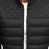 Herenjassen Dikke heren warme rits Winter Casual streetwear Sport Fitnessjassen Effen kleur Winddicht gewatteerd donsjack 231010