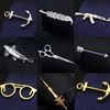 Creative Funny Men Tie krawat metalowy pin ze stali nierdzewnej Elegancka modna krawat imprezowy prezenty ślubne dla Bussiness277s