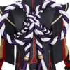 Genshin impacto arataki itto peruca cosplay traje chifre acessórios 15 pçs conjunto resistente ao calor pré estilo itto wigscosplay