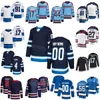 Équipe de hockey 44 Josh Morrissey Jersey Reverse 55 Mark Scheifele 27 Nikolaj Ehlers 17 Adam Lowry 4 Neal Pionk 91 Cole Perfetti 2 Dylan DeMelo 81 Kyle Connor Kids Lady Man