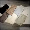 Set di abbigliamento Uomo Estate Casual Pantaloncini corti Nuovi uomini Moda Hip Hop Lettera Stampa Pantaloni Pantaloni Mans Donna Mticolor Pantaloncini alla moda L Dhxy9